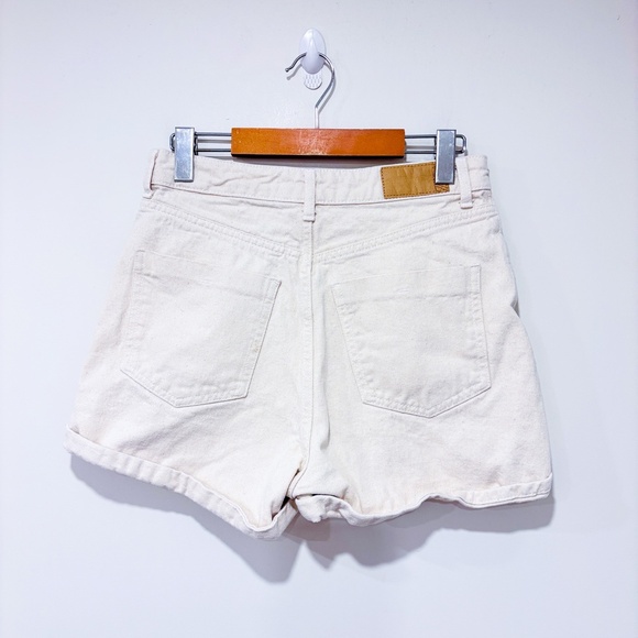 ZARA Beige jeans shorts - Picture 2 of 7